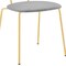 Armen Living Neo Modern Gray Velvet and Gold Metal Leg Dining Room Chairs, PK2 LCNESIGLGRY - alternate 9